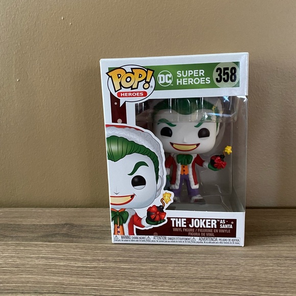 The Joker As Santa Funko